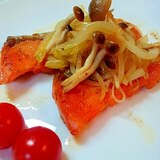 ✿鮭のムニエル❤しめじと玉ねぎのソテー